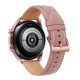 MYBANDZ Curea elegantă din piele / bej cu cataramă rosegold / 22mm