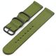 MYBANDZ Curea de ceas din textil /kaki/ 20mm
