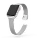 Brățară Apple Watch Milano cu cataramă  /argintiu/ 40/41/42 mm