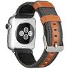 Curea Apple Watch din denim /negru/ 44/45/46/49 mm