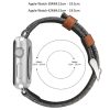 Curea Apple Watch din denim /negru/ 44/45/46/49 mm