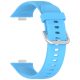 Mybandz Curea de ceas din silicon/albastru deschis
