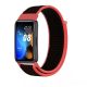 MYBANDZ curea de ceas din material Velcro/roșu-negru Huawei Band 8-9