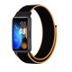 MYBANDZ curea de ceas din material Velcro/portocaliu-negru Huawei Band 8-9