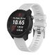 MYBANDZ Curea de ceas silicon de sport - alb (Garmin 20mm QR)