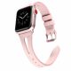 Curea Apple Watch din piele respirabilă / roz/ - 40/41/42mm