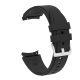 MYBANDZ Curea silicon Galaxy Watch 4-5-6-7/negru fără fantă/ 20mm