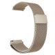 MYBANDZ Curea de ceas metalică Milano - aur șampanie/ 18mm