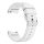 MYBANDZ Curea silicon Galaxy Watch 4-5-6-7/alb fără fantă/ 20mm