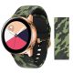 MYBANDZ Curea de ceas din silicon cu cataramă rosegold (verde camuflaj) / 22mm
