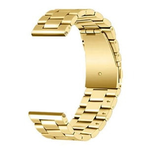MYBANDZ Curea metalică clasică / aur/ 22mm