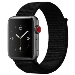 Curea Apple Watch elastică /negru/ 40/41/42 mm