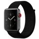 Curea Apple Watch elastică /negru/ 40/41/42 mm