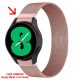 MYBANDZ Curea de ceas metalică Milano /fără decalaj de rosegold/ 20mm