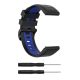 MYBANDZ Curea de ceas silicon de sport - negru (20mm QuickFit)