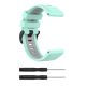 MYBANDZ Curea de ceas silicon de sport - mentă (20mm QuickFit)