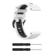 MYBANDZ Curea de ceas silicon de sport - alb (22mm QuickFit )