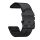 MYBANDZ Curea din piele și silicon - negru (26mm QuickFit )