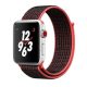 Curea Apple Watch elastică / negru-roz/ 44/45/46/49 mm