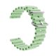 MYBANDZ Curea de ceas Ocean din silicon /verde pal/ 20mm