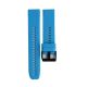 MYBANDZ Curea de ceas silicon de sport - albastru (Garmin 26mm QF)