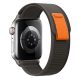 Curea Apple Watch Trail Loop / gri-portocaliu/ 40/41/42 mm