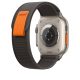 Curea Apple Watch Trail Loop / gri-portocaliu/ 44/45/46/49 mm