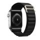 Curea Apple Watch Alpine din textil /negru/ 40/41/42 mm
