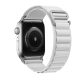 Curea Apple Watch Alpine din textil /alb/ 44/45/46/49 mm