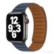 Apple Watch curea magnetică din silicon din două piese / albastru închis/ 44/45/46/49 mm