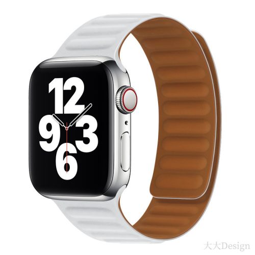 Apple Watch curea magnetică din silicon din două piese /alb/ 40/41/42 mm