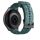 Mybandz Dimension curea din silicon albastru verzui/20mm