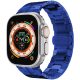 Curea Apple Watch Space metalică /albastru/ 44/45/46/49 mm
