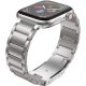 Curea Apple Watch metalică Titanium / argintiu / 38/40 și 41 mm