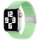 Curea de ceas reglabilă Apple Watch împletită /pistachio/ 40/41/42 mm