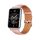 MYBANDZ Curea din piele naturală /pink/
