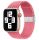 Curea de ceas reglabilă Apple Watch împletită  / roz/ 40/41/42 mm