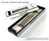 MYBANDZ Curea de ceas din material moale cu Velcro - gri/ 20mm