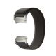 MYBANDZ Curea de velcro curea din material moale Samsung Galaxy Watch4-5-6 / negru-portocaliu / 20mm