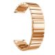 MYBANDZ Curea de ceas metalică cu ochi de lanț  - rosegold/ 22mm
