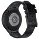 Mybandz Element curea din silicon Samsung Galaxy Watch 4-5-6-7/negru-negru/20mm