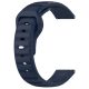 Mybandz curea silicon cu model -albastru intens/20mm