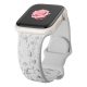 Apple Watch Rosy curea silicon-alb 40/41/42 mm