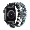 Apple Watch mărgele de ceas metalic cu bandă neagră /44/45/46/49 mm