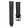 MYBANDZ Curea de ceas din piele cu fibră de carbon / negru - violet / 22mm