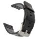 MYBANDZ Curea de ceas din piele premium italiană / cataramă maro-neagră / 22mm