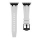 Apple Watch Element curea din silicon - alb (negru) 44/45/46 și 49 mm