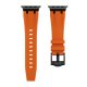 Apple Watch Element curea din silicon - portocaliu (negru) 44/45/46 și 49 mm