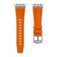 Apple Watch Element curea din silicon - portocaliu (argintiu) 44/45/46 și 49 mm