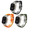 Curea Apple Watch Optimus -portocaliu-44/45/46/49 mm